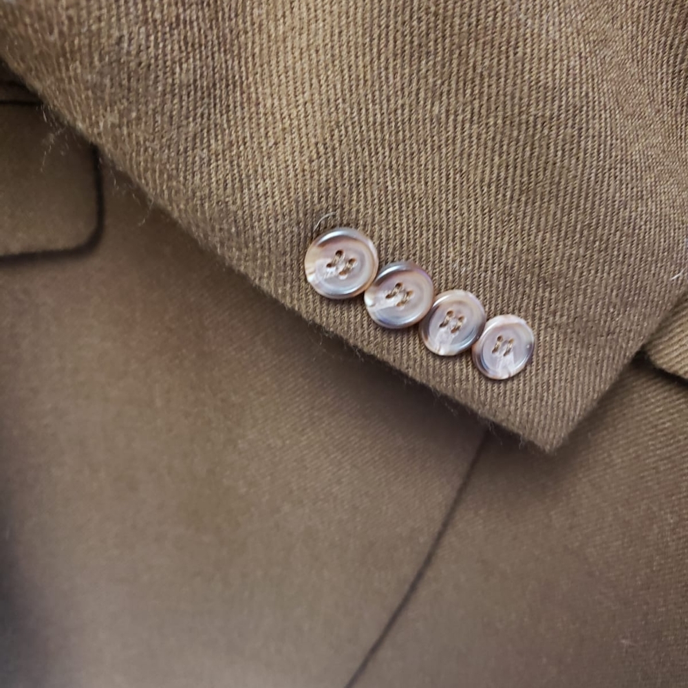 Stafford Signature Brown Sport's Coat - Picture 9 of 12